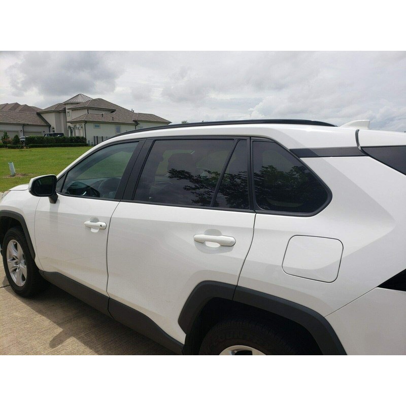 SlickMod Chrome Delete Blackout Vinyl Overlay for 2019-2021 Toyota RAV4