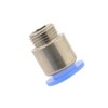 IQS Mini Straight Plug Fitting with Fine Thread M 8