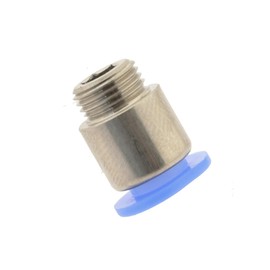 IQS Mini Straight Plug Fitting with Fine Thread M 8 x 0.75-6 mm Mini Hexagon Socket