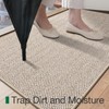 LUMI Ultra Thin Indoor Door Mat for Entrance 48"x72", Non