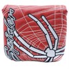 zalati Golf Putter Cover Club Mallet Case with Spider Embroidery