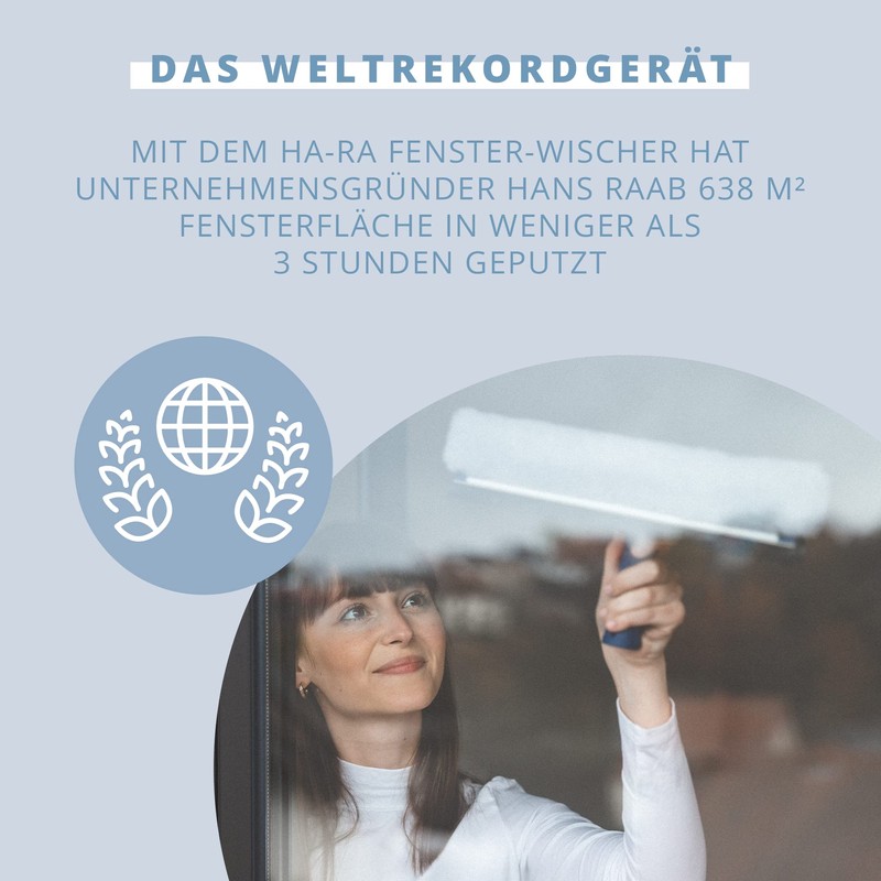 HA-Ra Squeegee Window Wiper 19 CM