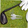 BESPORTBLE 8pcs Golf Green Fork Golfs Divot Fork Divot Repair