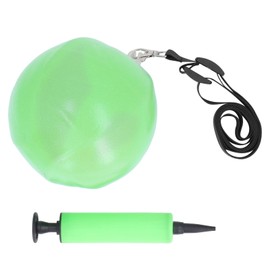 Golf Swing Trainer Ball Inflatable Practice Ball Swing Training Aid for Posture Correction Green