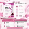 Suplemento Cabello En Gomitas 60 Piezas Uso Diario Adultos