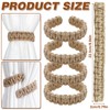 4Pcs Bohemian Braided Curtain Hooks, Exquisite & Compact Home Goods,