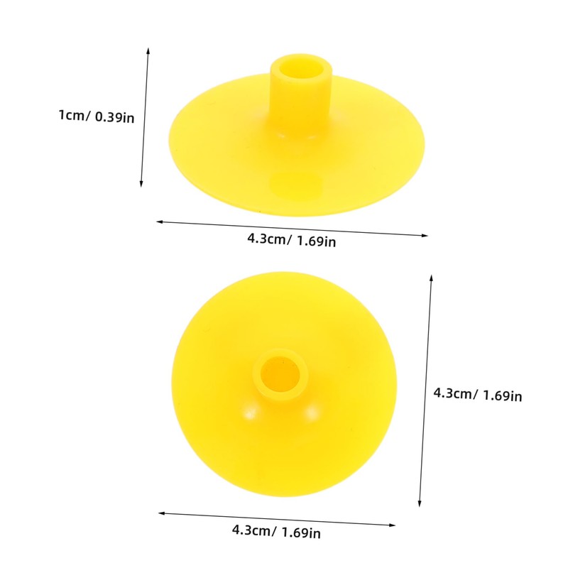 BESPORTBLE 10pcs Suction Cup Arrows Kids Replacement Arrows Safe Durable
