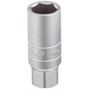 KS Tools 911.1512 Socket f.spark plugs, 1/2", 18mm