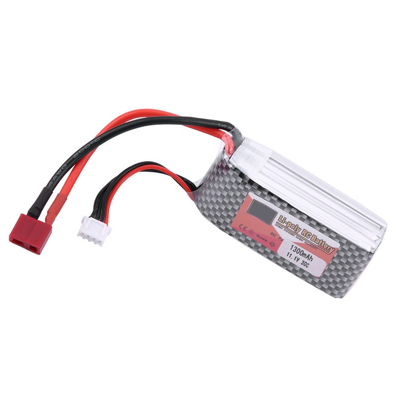 ZOP POWER 3S 11.1V 1300mAh 30C Rechargeable LiPo Battery with