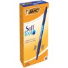BIC BIC Kugelschreiber Set Soft Feel Grip, in Blau, Strichstärke