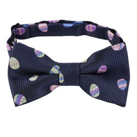 Alizeal Boys Printed Fun Novelty Pre-tied Kids Bow Tie, Easter Egg