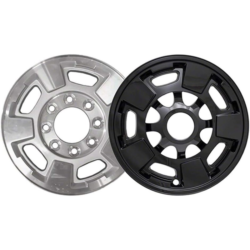 Brighter Design Set of 4 Gloss Black 5 Spoke 17"