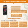 azw Aquarium Heater 300W/500W/800W, Fish Tank Heater with Digital LED