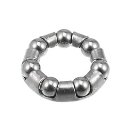 X AUTOHAUX 4.76mm x 7 Ball Bearings Cages Crank Bearings Wheel Bearing Retainer for Bicycle