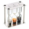 Kitchen Craft Master Class Professional Stainless Steel Triple Sand Timer