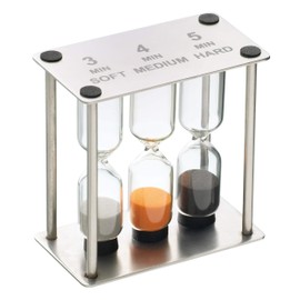 Kitchen Craft Master Class Professional Stainless Steel Triple Sand Timer