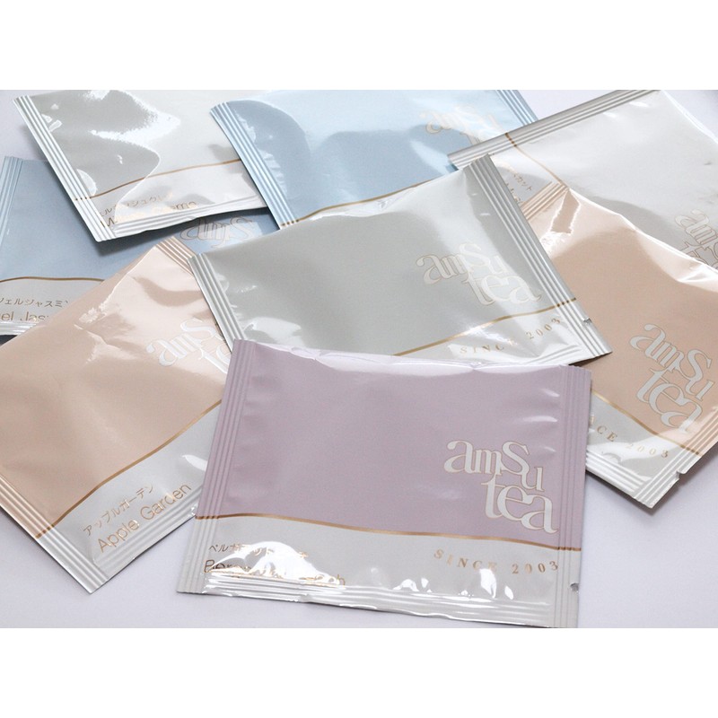 amsu tea 8 types of tea individually packaged peach muscat