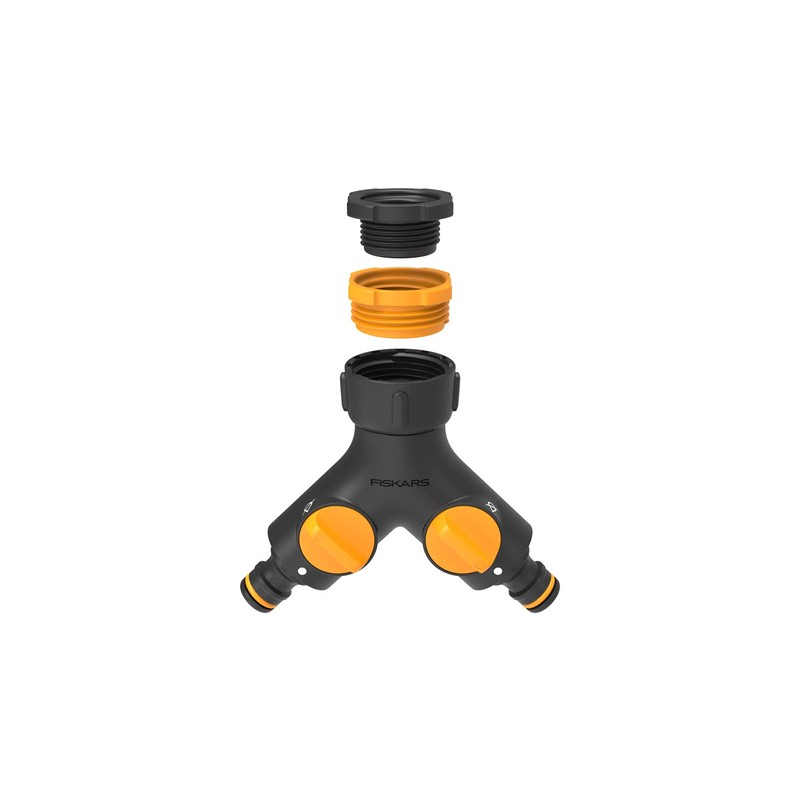 Conector de grifo doble salida - todos los tamaños