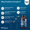 NutraCreek Psyllium Complex | 11-Ingredient Psyllium Husk Capsules with Psyllium