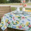 Benson Mills Spillproof Spring/Summer Durable Heavyweight Fabric Indoor Outdoor Tablecloth,