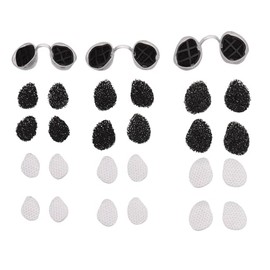 Filtro Nasal, Filtros Nasales Ultratranspirables, Tapones Nasales para Olores, Polen, Polvo, Forma Redonda Pequeña + Mediana + Grande, para Paquete Familiar de Tamaños Mixtos