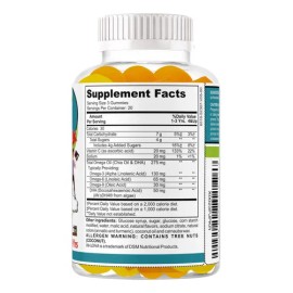 Celebrity Lifestyle Ez Focus Gomitas Niños 60 Ct Dha Calma