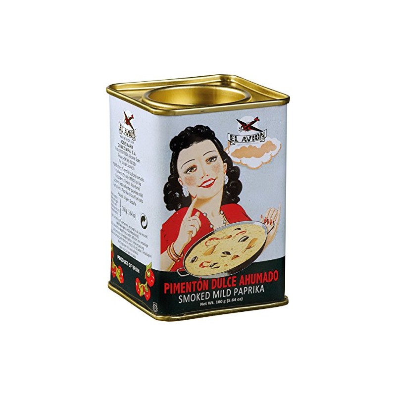 El Avion Smoked Mild Paprika 5.64 Oz Metal Tin