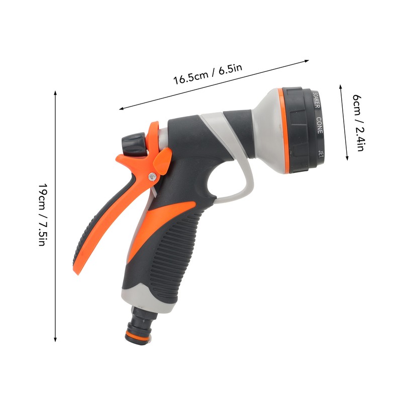 4Pcs Garden Hose Nozzle Sprayer High Pressure Water Gun with