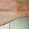 NAT Leathers Brown Cognac Weekender Two Tone Soft Upholstery Chap