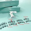 Magnetic Eyelashes, 4 Pairs Reusable Natural Look Eyelash Extensions, Self