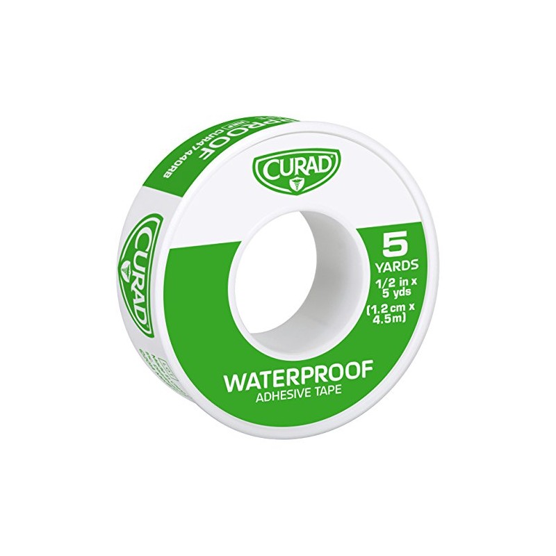 Curad Waterproof Adhesive Tape, 1/2 In. x 5 Yds., 6