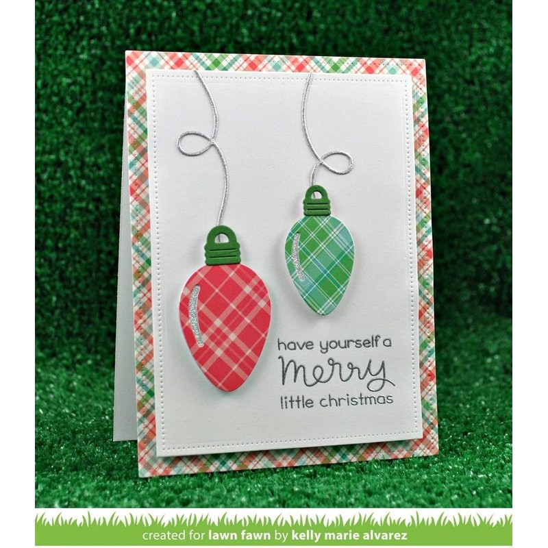 Lawn Fawn, Lawn cuts/Stanzschablone, String of Lights