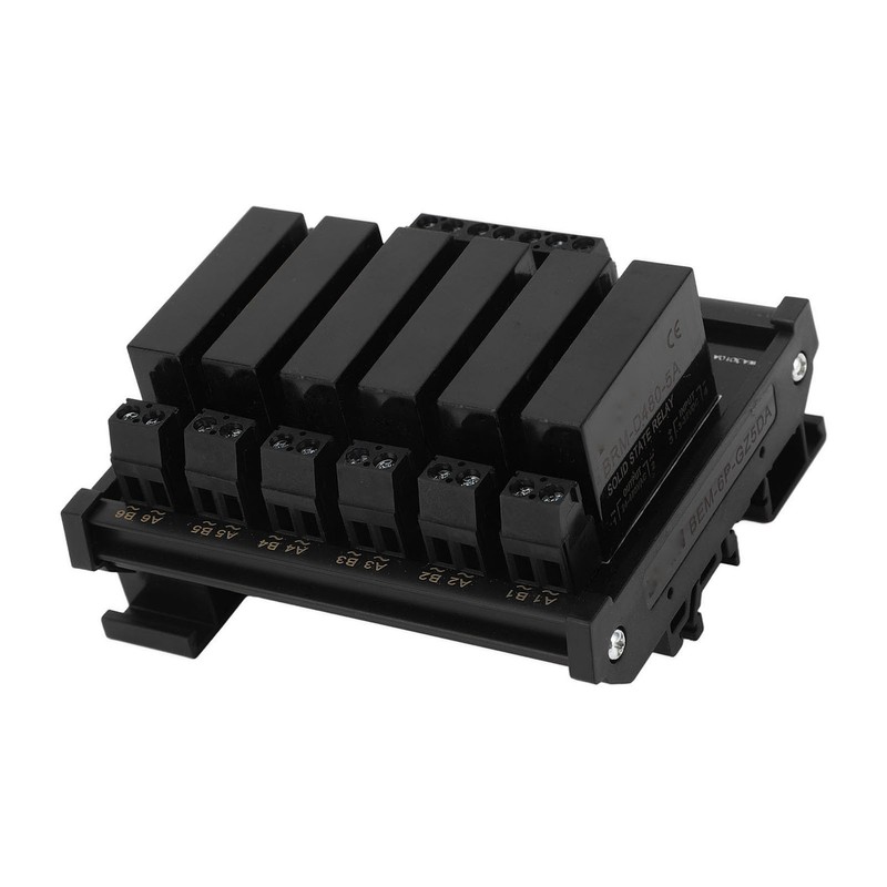 6 Channel DC to AC Solid State Relay 3‑32VDC Input