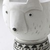 SPICE OF LIFE CCGF1080C Pot Cover Animal Pot White Bear