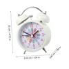 Ciieeo Luminous Mute Alarm Bedroom Clock Students Bedside Alarm Clock