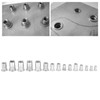 150PCS Stainless Steel Vertical Grain Rivet Insert Nut Set M3/M4/M5/M6/M8