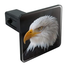 GRAPHICS & MORE Stoic Bald Eagle Tow Trailer Hitch Cover Plug Insert 1 1/4 inch (1.25")
