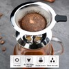 iTYOOS Coffee Filter with Mini Coffee Spoon, Coffee Filter Reusable,