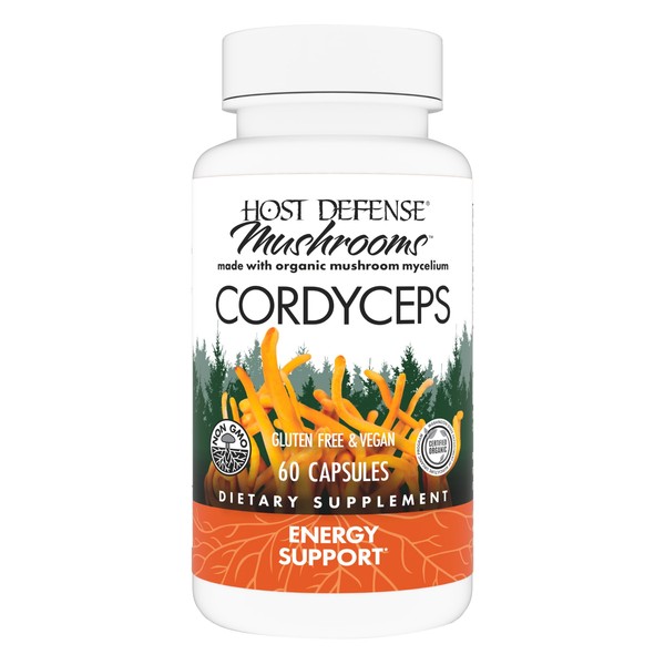Host Defense Host Defense Cordyceps Capsules - Immune & Energy