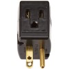 Leviton 692-E 15 Amp, 125 Volt, Triple Cube Grounding Adapter,