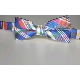 Class Club NEW Nordstrom Boys 4 Plaid Bow Ties Bundle Youth Pretied Wedding Party Formal