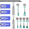 Wire Twisting Tool, 5 Way Wire Stripping Tool, Wire Stripper