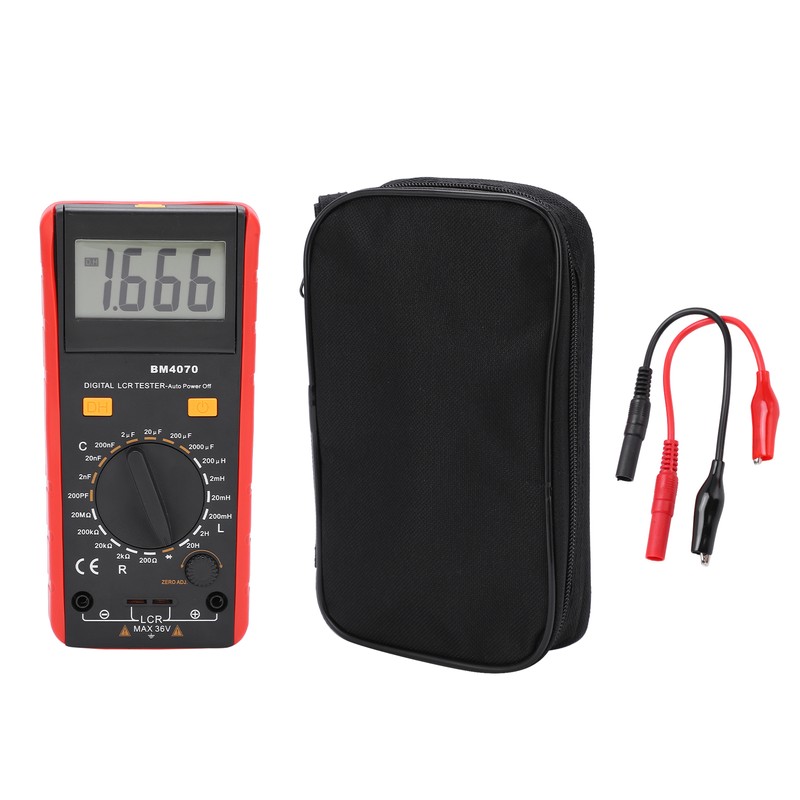 BM4070 Multimeter LCD Compact Portable PowerSaving Durable Industrial Resistance Meter