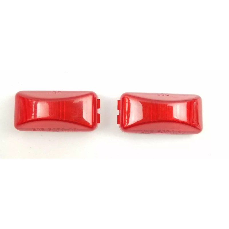 Triton 05544 Red 2.5 Inch Rectangle Clearance Sidemarker Light -