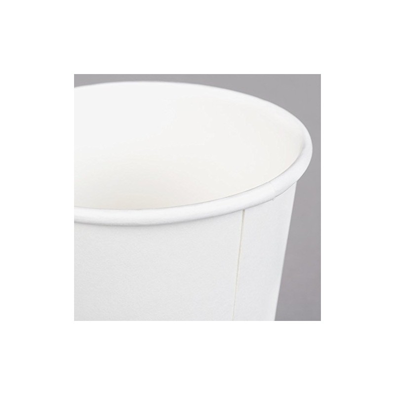White Paper Hot Coffee Tea Drinking Cups 12oz.- 350ml. (Pack