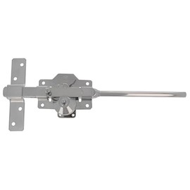 Amig - 2 LR deadbolt | Lock bar 350 mm | 50 mm cylinder | Plate measure 105 x 170 mm | Overlay latch for entry or passage doors | Steel | Gloss chrome plated
