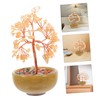 GRIRIW Chakra Crystal Tree Feng Shui Lucky Ornament Citrine Money