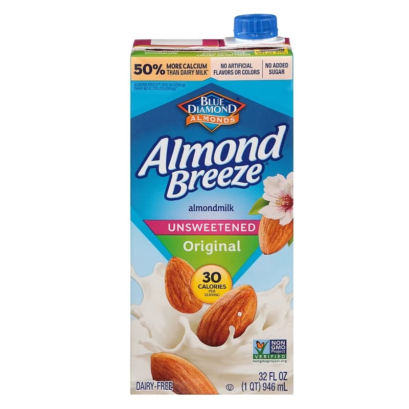 Almond Breeze Unsweetened Original Almond Milk, 6 pk./32 fl. oz.(NO