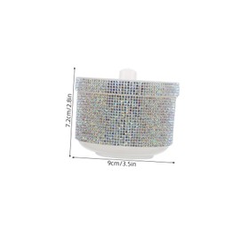 Healeved Nail Tools Cleaning Box Reusable Nail Tools Tray for Efficient Cleaning Soaking Durable Plastic Container for Manicure Accessories User Friendly Design for Home Professional Use