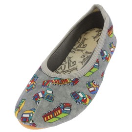Beck Jungen vrachtwagen Gymnastikschuhe, Grau, 24 EU
